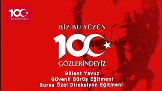 Parla Hilal ve Yıldızım Parla Beyaz ve Kırmızım Sensin Yolum Cumhuriyet Parla 100 Yaşındasın🇹🇷 [upl. by Ahsinek582]