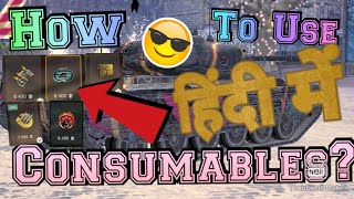 WOTb Guide HINDI  How to use Consumables Effectively  BlitzWithYash wotB BlitzHINDI [upl. by Eirahs]