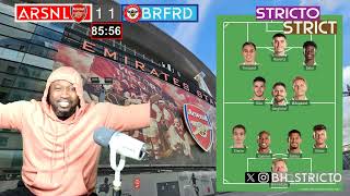 strictostrict Stricto Reaction KAI HAVERTZ Goal  ARSENAL 2  1 Brentford [upl. by Siahc]