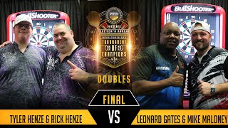 Tyler Henze amp Rick Henze vs Leonard Gates amp Mike Maloney  Doubles Finals  Tournament of Champions [upl. by Russon]