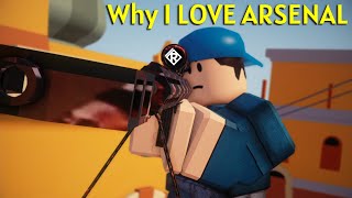 Why I LOVE Roblox Arsenal [upl. by Aenert]