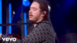 Post Malone  Go Flex Live From Jimmy Kimmel Live [upl. by Olegnaed]