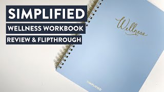 Simplified Wellness Workbook  Review amp Flip Through [upl. by Brott]