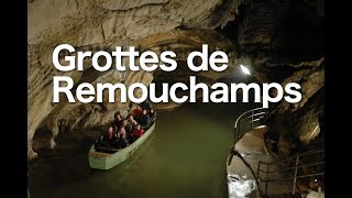 Grottes de Remouchamps Grotten van han originele wandelingen [upl. by Ardna]