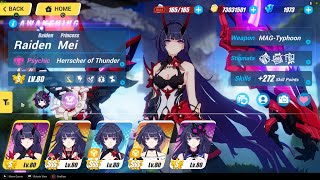 Best Weapon For Raiden Mei 46 For Beginner Intermediate and Advance Player Honkai Impact 3rd [upl. by Sedecram]