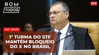 1ª turma do STF mantém bloqueio do X Starlink diz que não cumprirá ordem de Moraes  BPT 0209 [upl. by Bunns755]