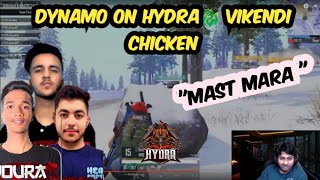 DYNAMO REACT ON HYDRA🐉 VIKENDI CHICKEN IN BMPS [upl. by Nash606]