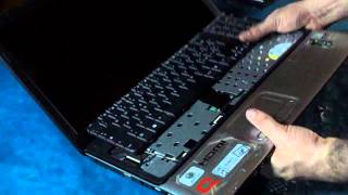 HP Compaq CQ60 Tastiera Keyboard replacement [upl. by Yesllek558]