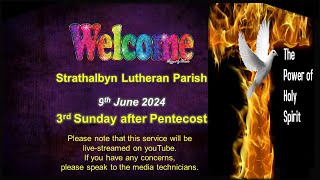 Strathalbyn Lutheran Service 09062024 [upl. by Nohsar]