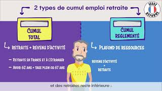 le cumul emploi retraite avant réforme [upl. by Anrat297]