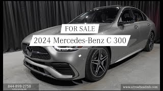 New 2024 MercedesBenz CClass C 300 Sedan MB of Arrowhead Phoenix AZ [upl. by Gunas]