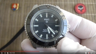 MWC 300m Quartz Military Diver [upl. by Rebmyk]