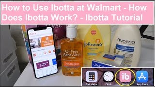 How to Use Ibotta at Walmart  How Does Ibotta Work  2021 Ibotta Referral Code ZYQKFG [upl. by Iz398]