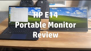 Introducing the HP E14 Portable Monitor [upl. by Ardaid]