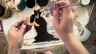 Painting and assembling the Witch and Candelabra from Winetopia [upl. by Zurek490]