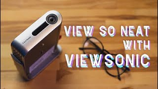 ViewSonic M1 Plus G2 Review  Best Portable Projector On The Go [upl. by Mohun]