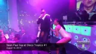 Sean Paul live at Tropics 2014 after movie 1 [upl. by Judah366]