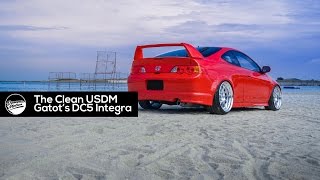 The Clean USDM DC5  Gatots RHD Honda Integra  Dynamic Motion Media 4K [upl. by Tcideneb]