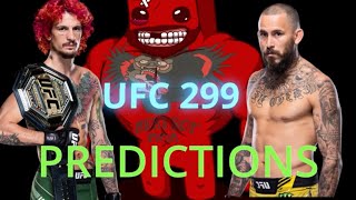 UFC 299 BETS  MEATLOCK EP 164  9252 ✅🥩🔒 [upl. by Eillak649]