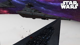 The New Xyston Star Destroyers vs Super Star Destroyers Executor class starwars [upl. by Mintz]