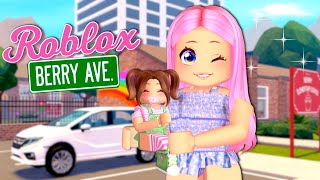 Adopting New Daughter in Roblox Berry Ave  Titi Games [upl. by Richer494]