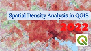 Spatial Density Analysis in QGIS [upl. by Gilges]