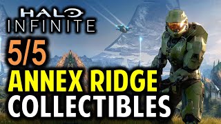 Annex Ridge All Collectibles Audio Logs amp Spartan Core Location  Halo Infinite [upl. by Greysun231]