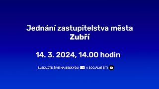 Jednání zastupitelstva města Zubří  1432024 [upl. by Veleda]