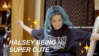 HALSEY BEING SUPER CUTE [upl. by Ariem]