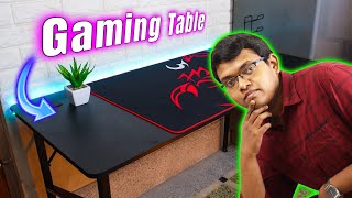 Gaming Desk Vs Normal Table EUREKA ERGONOMIC 55quot Gaming Table Full Assembly amp Review [upl. by Cullen]