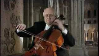 Rostropovich Plays Bach 6iii Courante [upl. by Atterg]