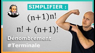 Factoriser et Simplifier des FACTORIELLES  Exercice Corrigé  Terminale [upl. by Yarrum]