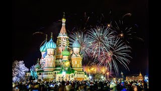 Новогодняя Москва 2019 Лучшее New Years Moscow The best Año nuevo Moscú 2019 mejor [upl. by Esinek]