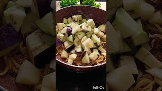 Aalu Began ki sabji  simple and Easy alishakitchen shortvideo 10 min me ready yummy recipe [upl. by Bowers]