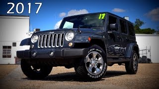 👉 2017 Jeep Wrangler Unlimited Sahara  Ultimate InDepth Look in 4K [upl. by Nahgaem]