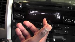 2012  Toyota  Tundra  Pair Phone  How To by Toyota City [upl. by Adlaremse982]