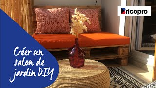 Comment créer un salon de jardin DIY   Bricopro [upl. by Anialahs]