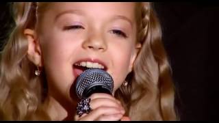 Anastasia Petrik 8years old amp Philip Kirkorov singing Snow English lyrics [upl. by Hiltan]