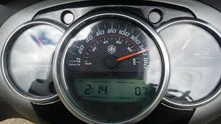 Piaggio Beverly 350 Sport Touring Acceleration 0100 Kmh amp Top speed [upl. by Hedveh]