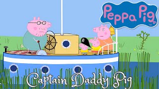 Captain Daddy Pig  Peppa Pig 🤗🤗 Read Aloud With Me 🤗🤗 [upl. by Thorin]