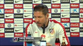 Diego Simeone quotFernando Torres kann ein wichtiger Spieler seinquot  Atletico Madrid  FC Villareal [upl. by Murrell]