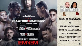 LIVE Terence Crawford vs Israil Madrimov plus Isaac Cruz Jared Anderson Andy Ruiz PREDICTIONS [upl. by Collayer]