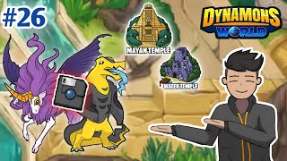 Lets catch Dynamons in Mayan Temple and Water Temple  Dynamons World  Part 26 [upl. by Jarlath570]