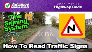 How To Read Traffic Signs  Learn to drive Highway Code [upl. by Aiciled252]