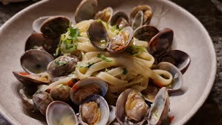 Tagliatelle Vongole  蜆肉意粉 [upl. by Dorolice385]