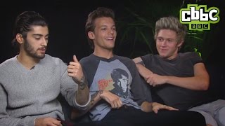 One Direction funny interview on Friday Download  CBBC [upl. by Noied123]