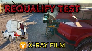 REQUALIFY WELDING TEST  XRAY ☢️ welding rigwelder stickwelding pipelinewelding [upl. by Nemracledairam]