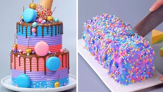 15 Fun and Creative Cake Decorating Ideas For Any Occasion 😍 So Yummy Chocolate Cake Tutorials [upl. by Sosanna361]