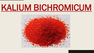 KALI BICHROMICUM Homeopathic medicine by safeeah khan [upl. by Ennaeed]