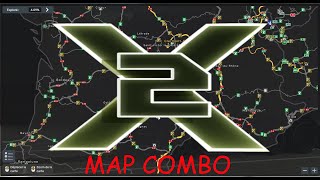 ETS2 1 51 MAP COMBO UPDATE  hybrid2  roex43srmap13 rc  ⬇⬇⬇⬇⬇⬇ LINK  LIENS ⬇⬇⬇⬇⬇ [upl. by Ynatsed430]